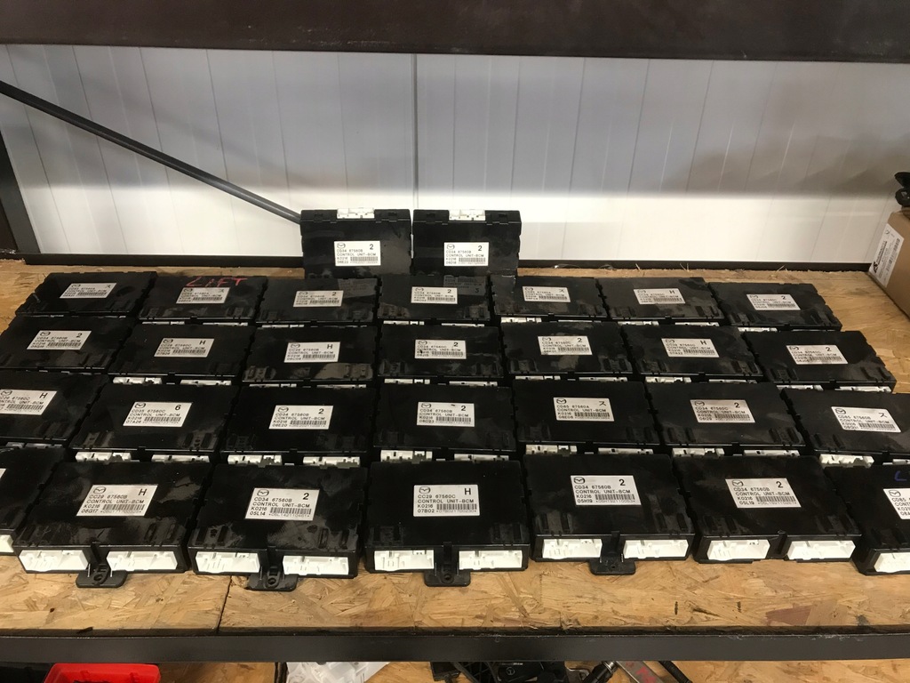 фото №1, Модуль блок управления комфорта mazda 5 05-10