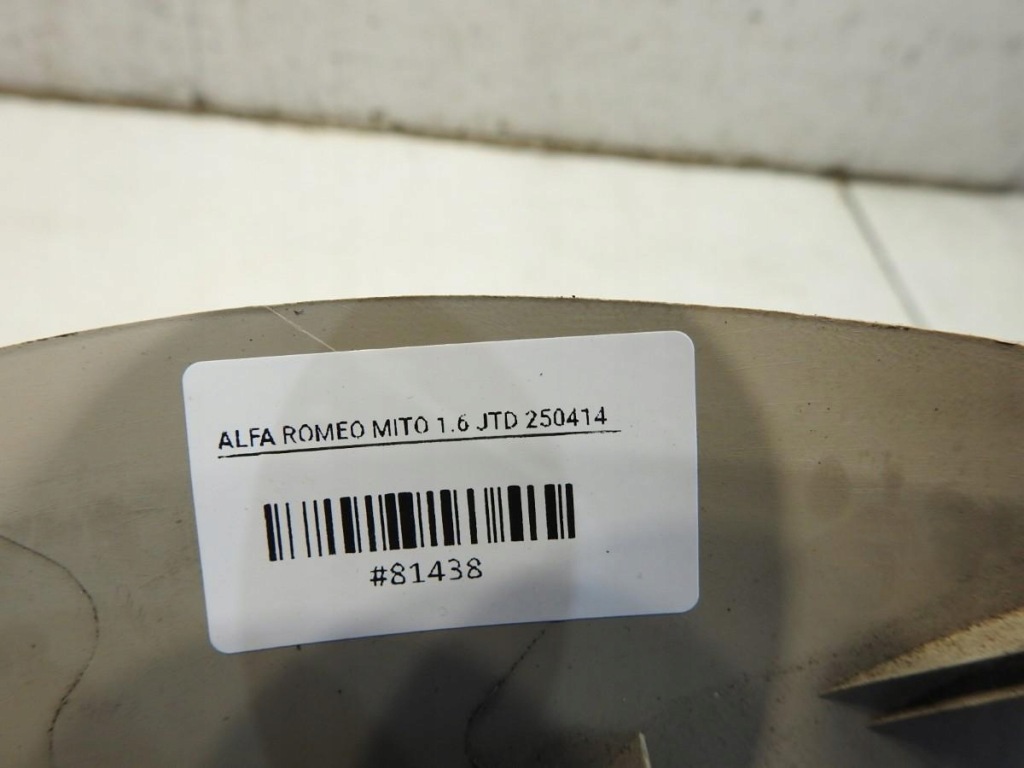 Защита стойка багажника правая alfa romeo mito 156087944 Оригинал