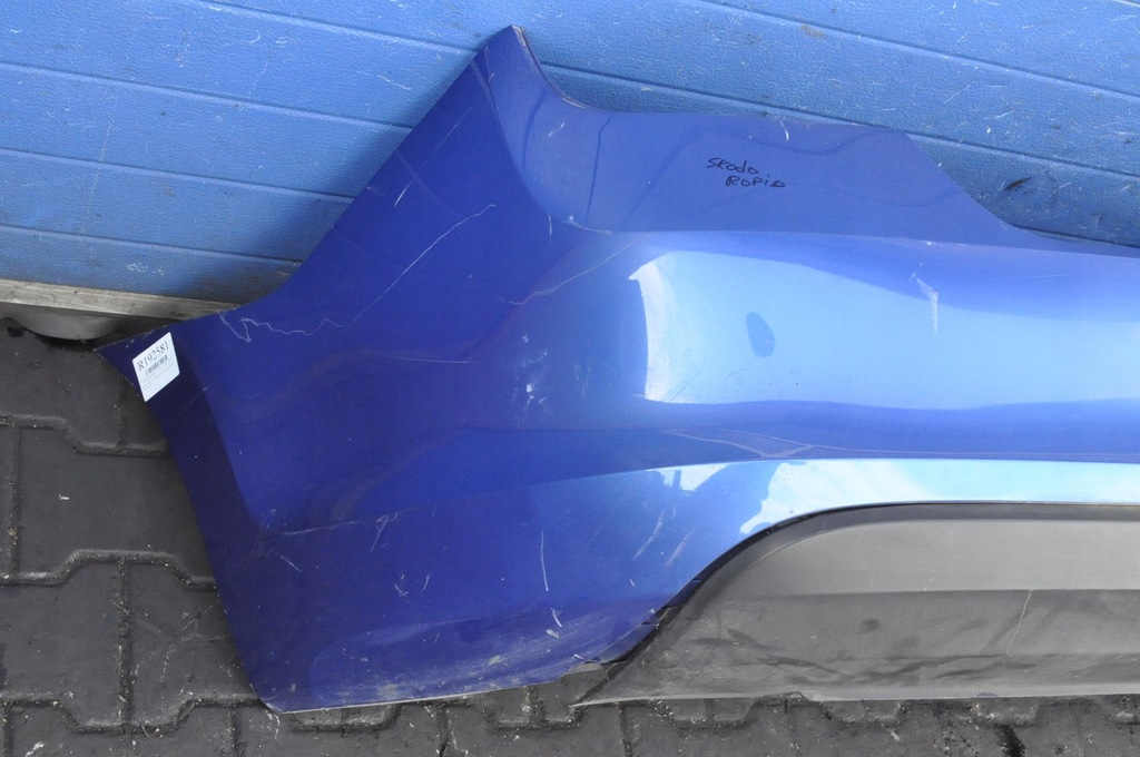 фото №2, Skoda rapid бампер задня задній