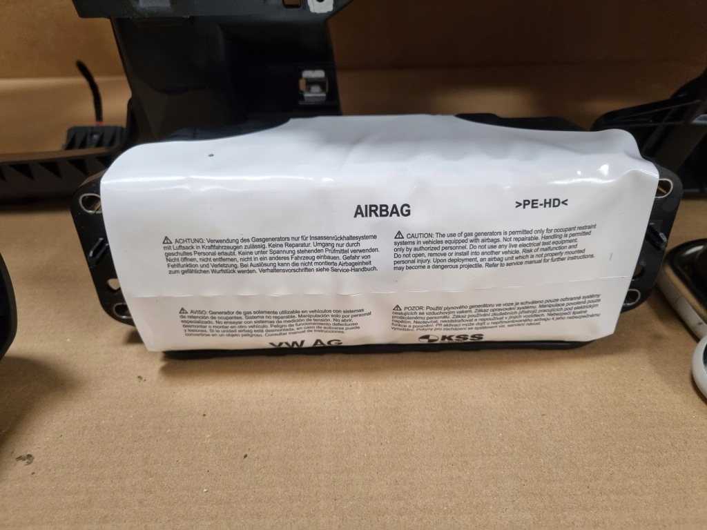 фото №7, Vw transporter t6.1 t6 lift приборная панель оригинал подушка безопасности водитель пассажир ремни