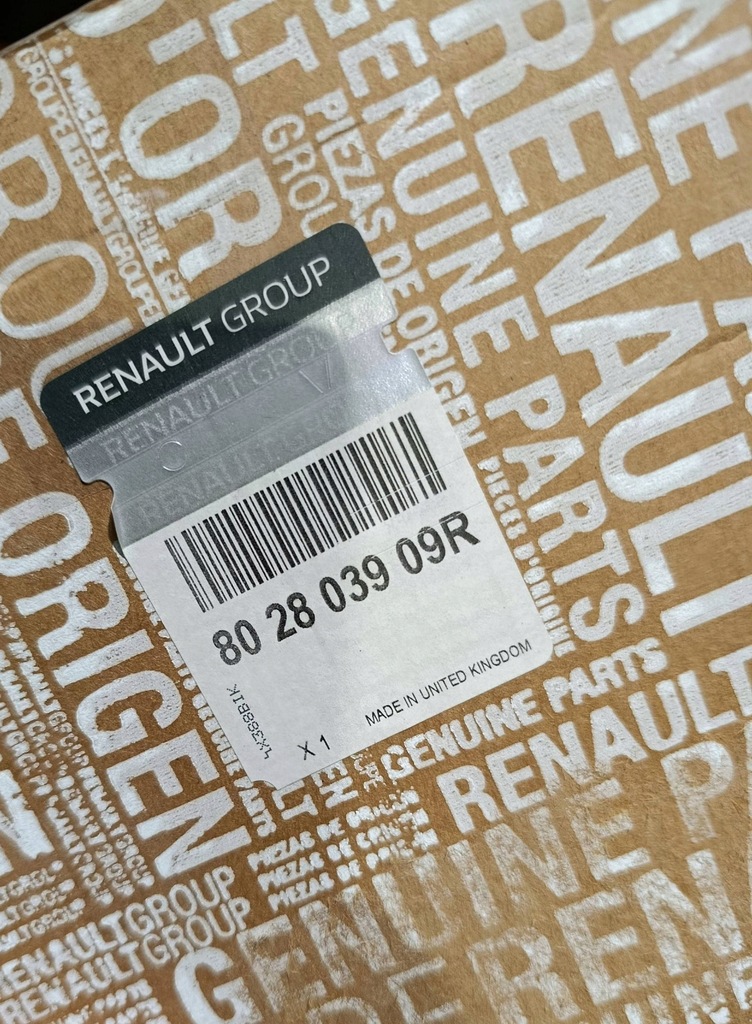 фото №10, Молдинг ущільнювач скло перед права renault kadjar 15- 802803909r