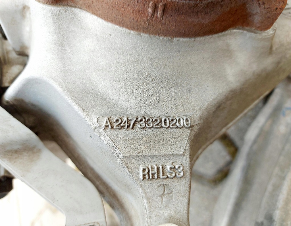 фото №9, Mercedes eqb n243 x243 23r. поворотный кулак амортизатор рычаг правый перед