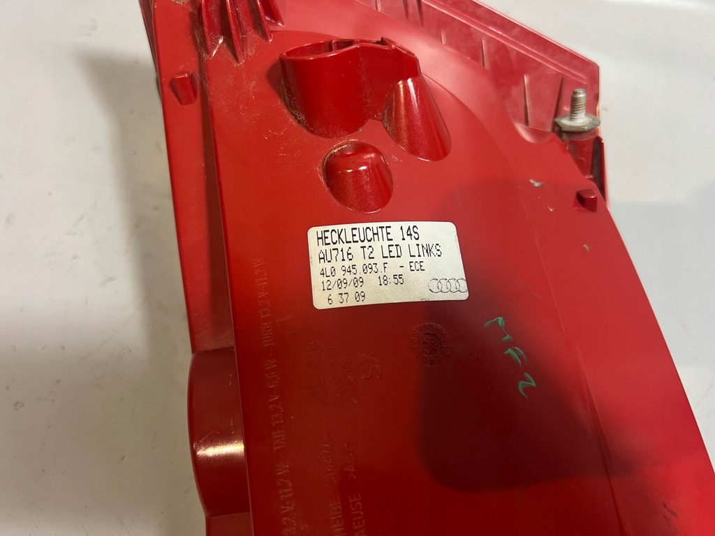 фото №7, Audi q7 4l lift 2009-2015 лампа левая задняя led 4l0945093f