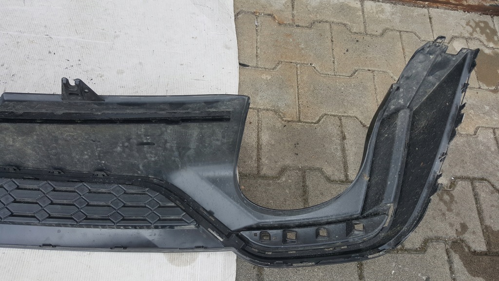 фото №12, Накладка дифузор спойлер бампера заднього audi rs5 8w6807521al демонтаж