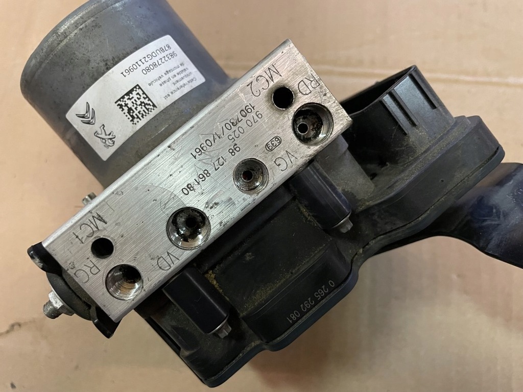 фото №7, Насос блок управления abs esp 1.5 bluehdi citroen c4 picasso ii 2 spacetourer