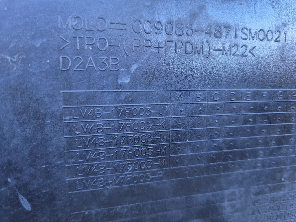 фото №10, Ford escape kuga iii mk3 19- бампер передний защита pod радиатор