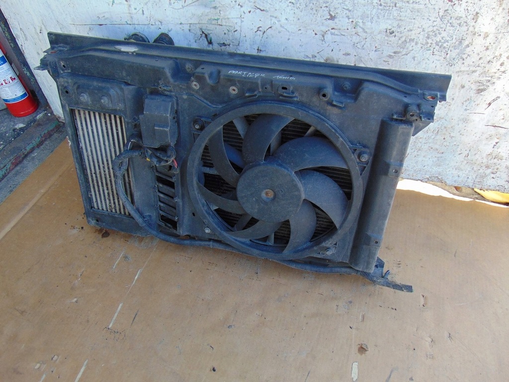 фото №8, Комплект радіатор вентилятор peugeot partner iii lift 1.6 e-hdi
