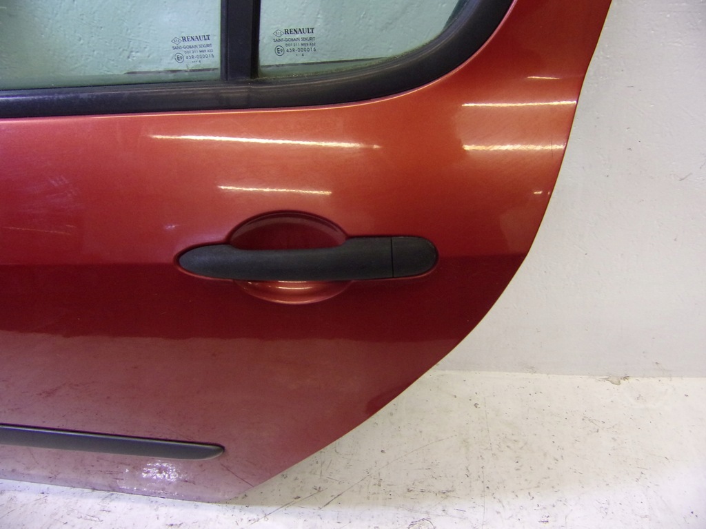 фото №7, Дверь левый задняя renault modus 2006 2008 задние левая
