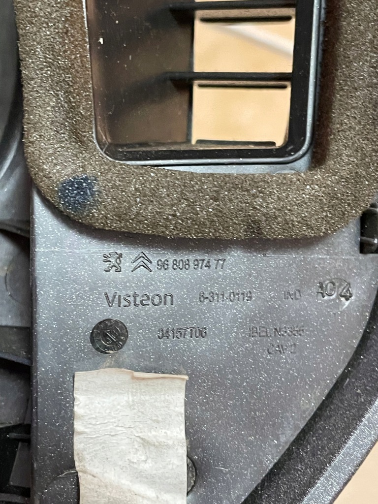 фото №10, Рамка спідометра peugeot partner ii 2008 9680897477