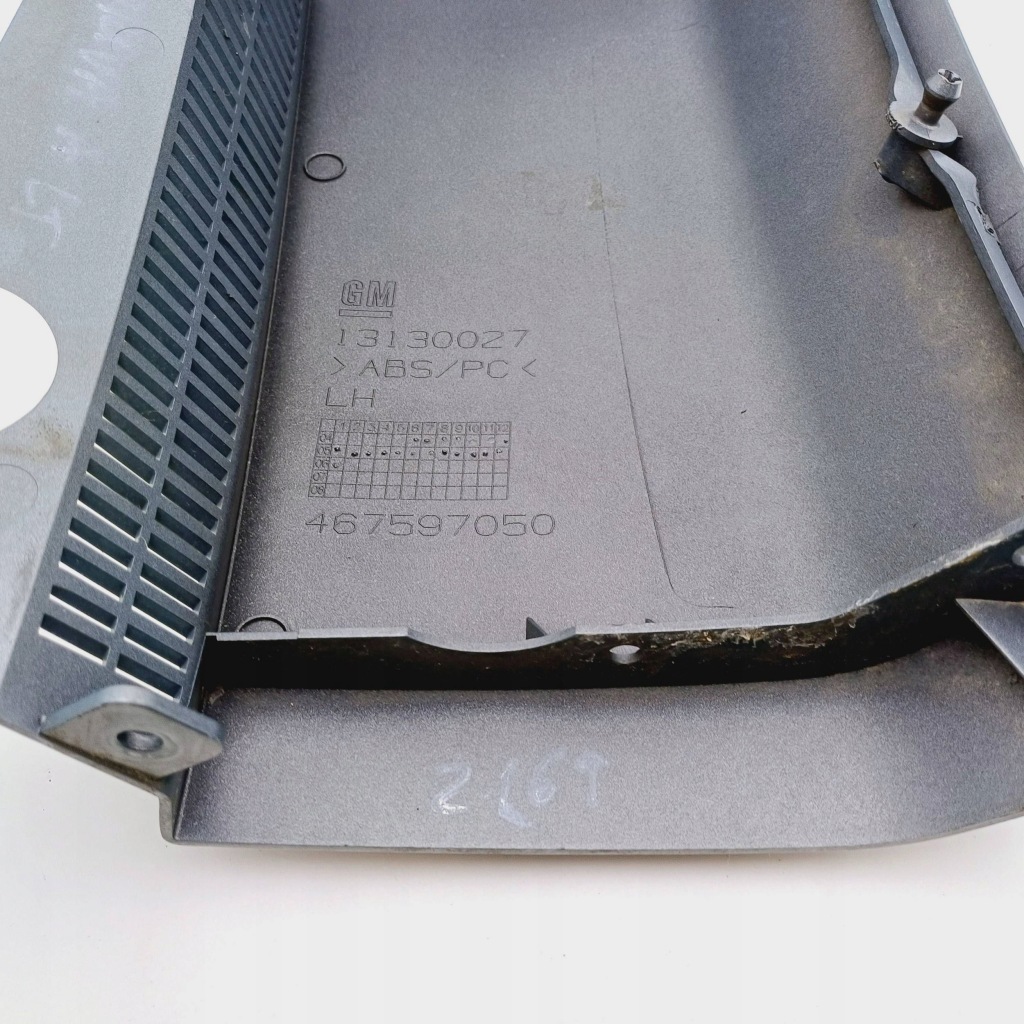 Молдинг під  фара лівий задній opel meriva a lak. z169 13130027 nr150 Зі Шроту