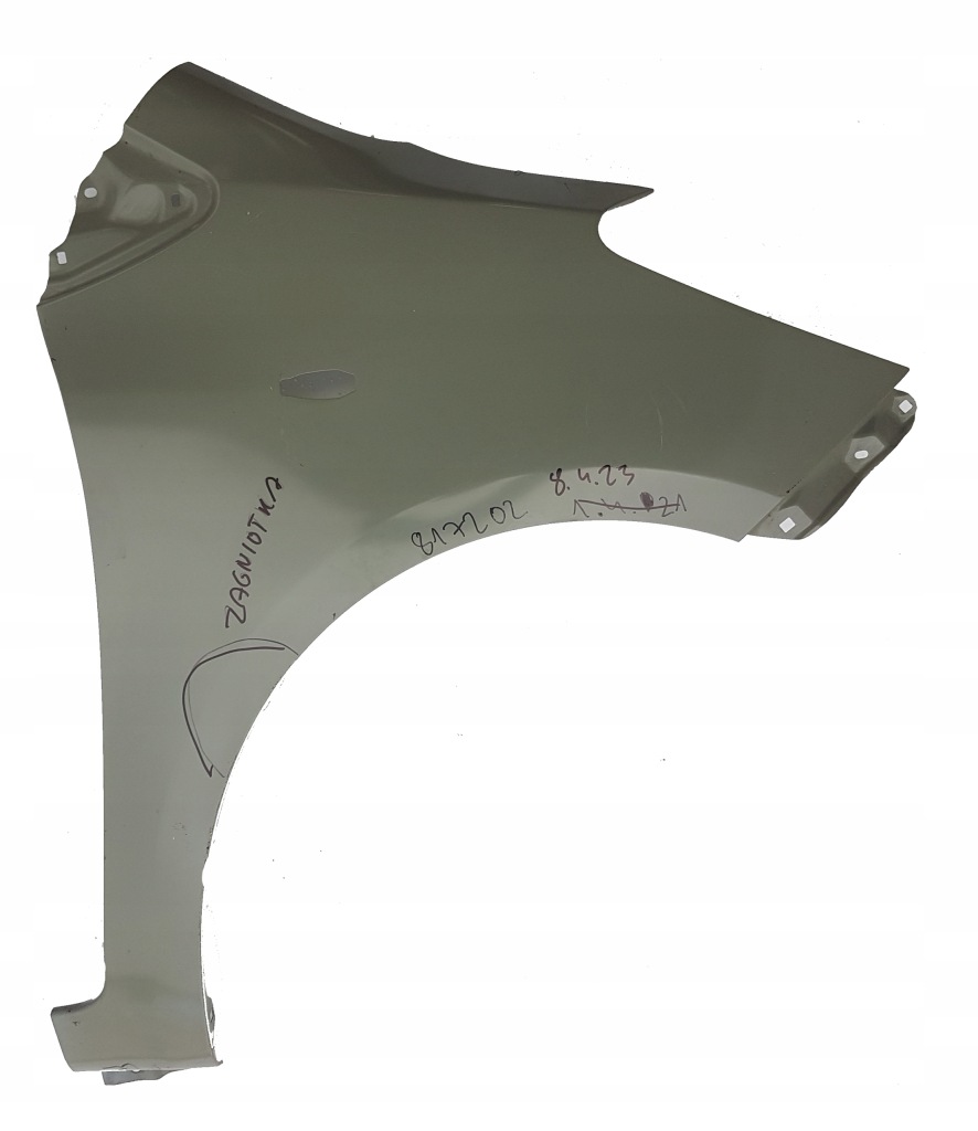 фото №1, Крыло правый toyota yaris xp90 2009-2011