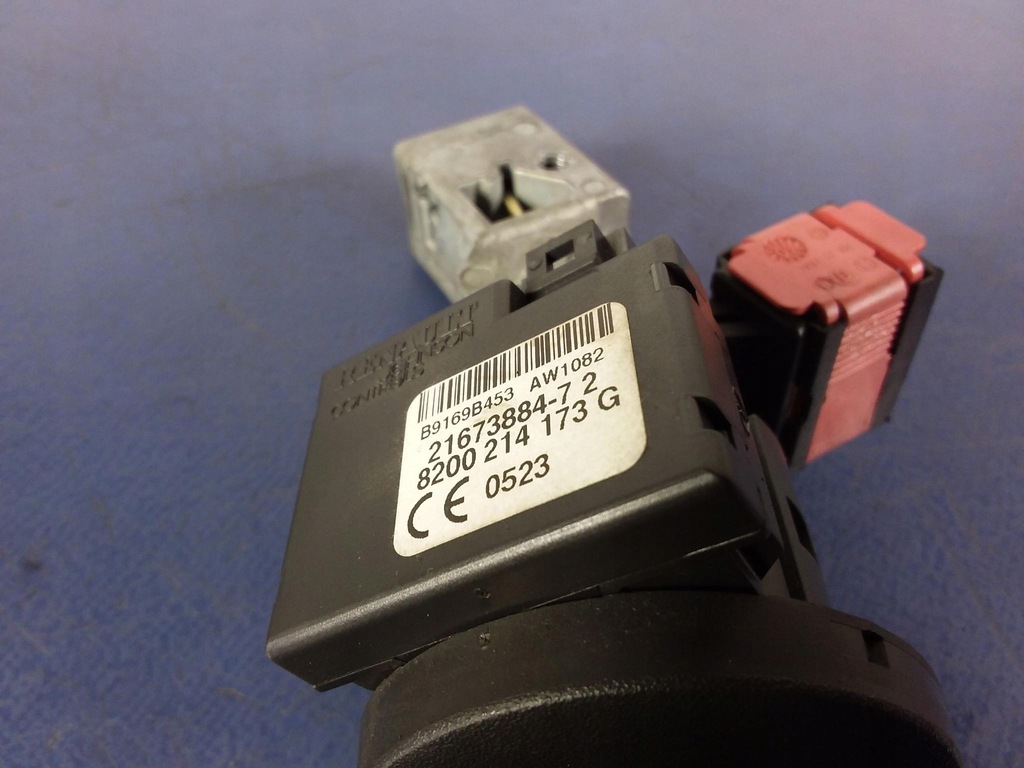 фото №4, Renault modus i замок запалювання ключ імобілайзер n0502060