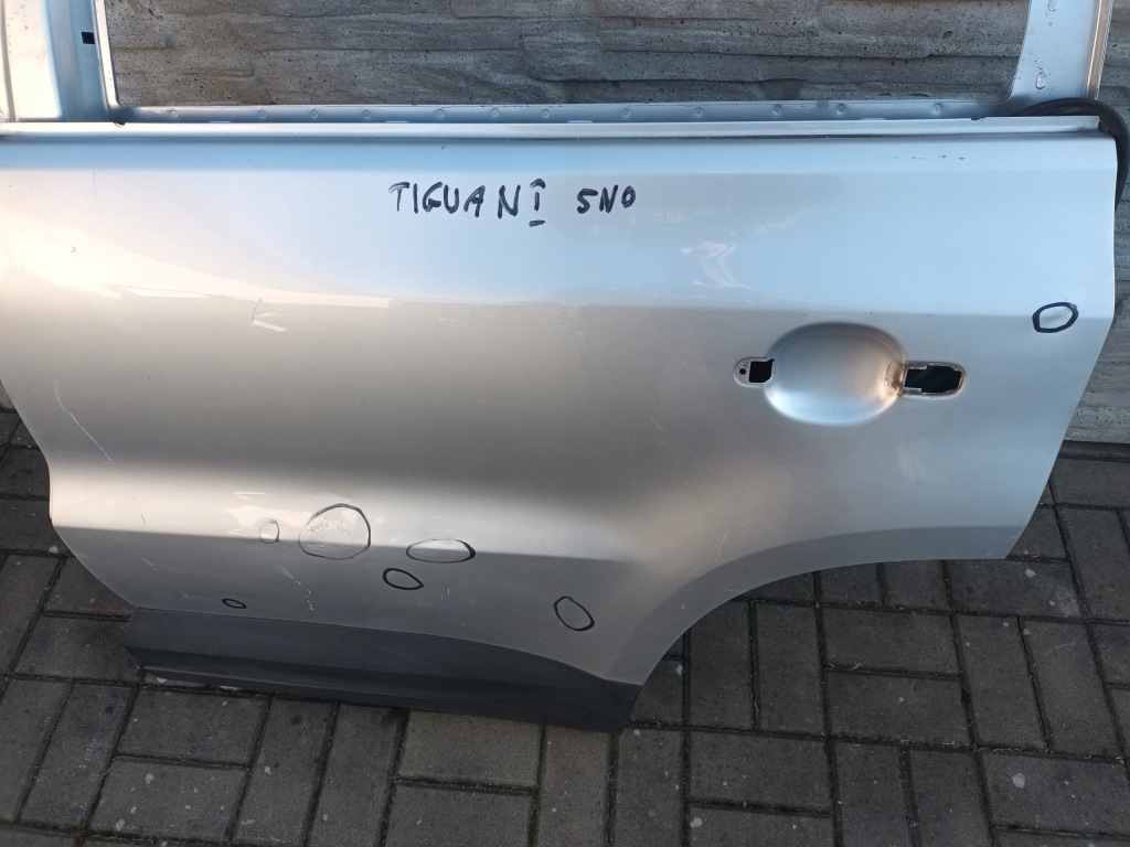 фото №6, Дверь левая задние vw tiguan i 5n0 левый задняя 5n