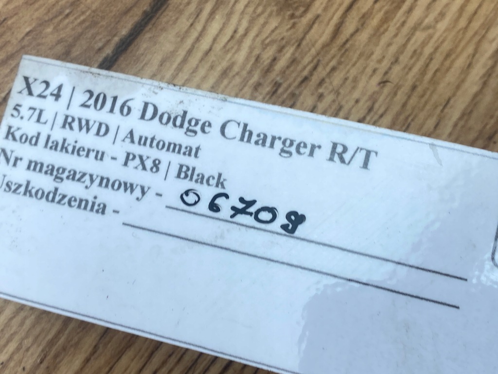 фото №6, Молдинг упорскування 5.7 hemi dodge challenger charger 2015+ usa