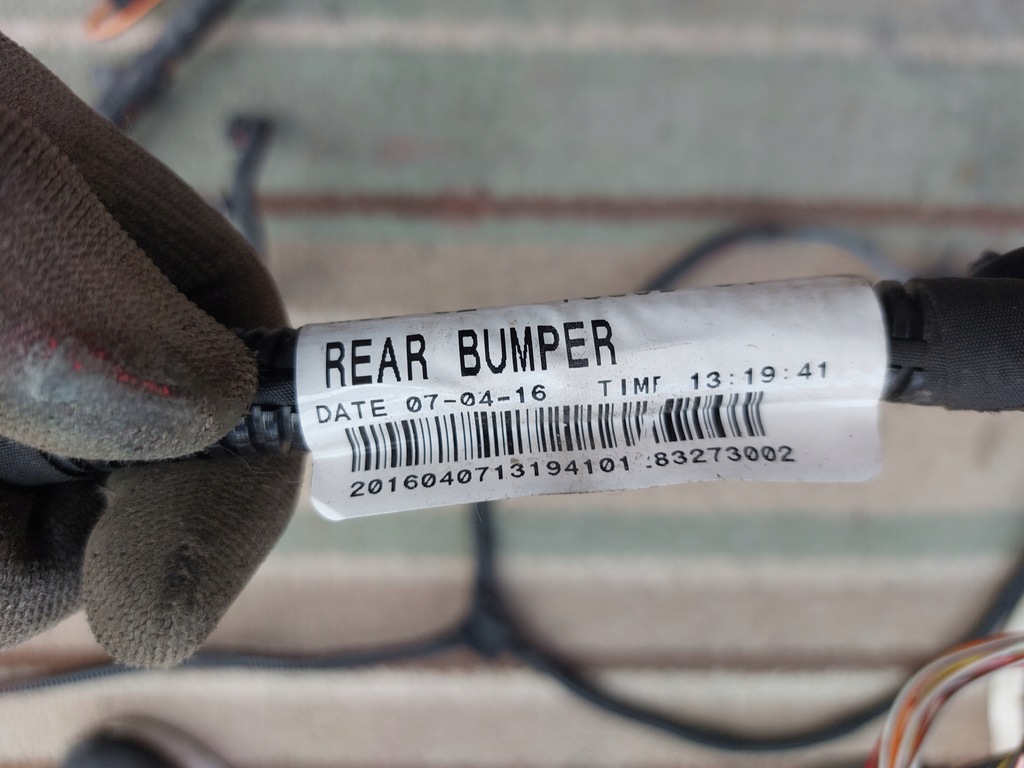 фото №8, Жгут бампера задняя aston martin vantage 17r