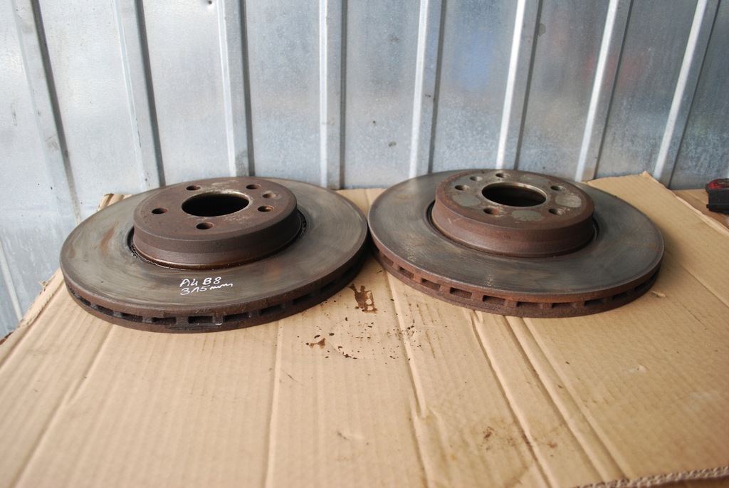 фото №1, Диск тормозные диски перед audi a4 b8 2.0 tdi 314mm