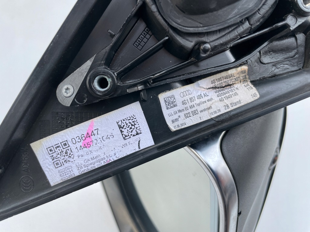 фото №8, Зеркало 14+2 pin камера фотохромный электрически складной 3q7 audi s6 c7 4g