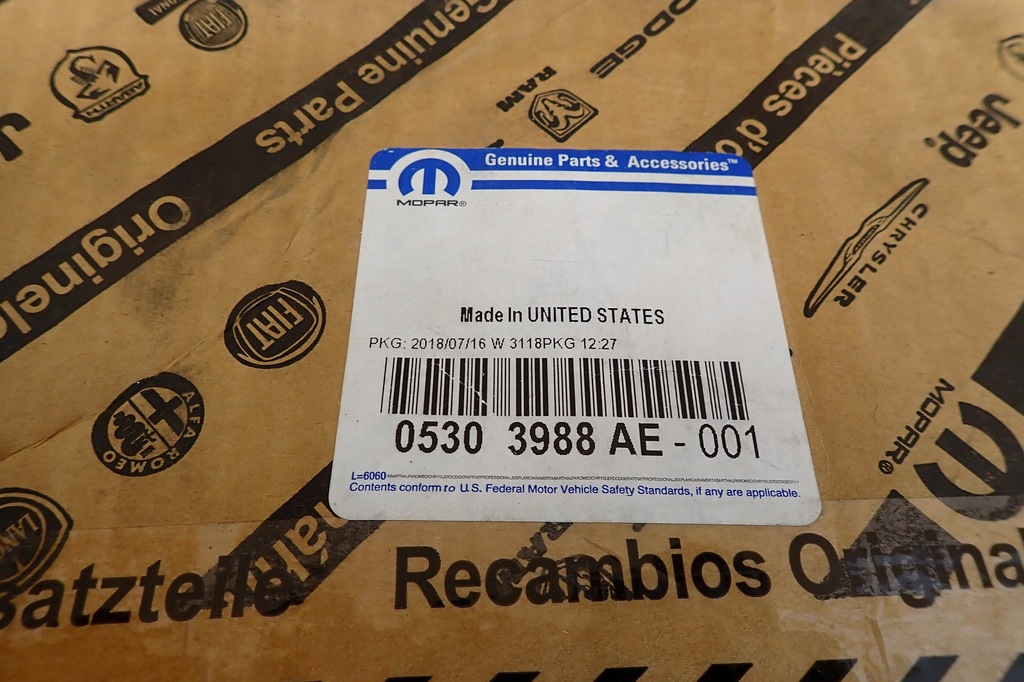 фото №9, Chrysler 200 avenger sedan лампа oem nowa правая задняя 05303988ae sebring