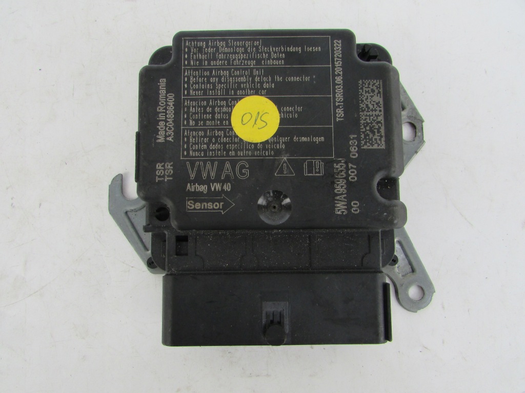 фото №1, Модуль датчик подушка безпеки audi vw 5wa959655j