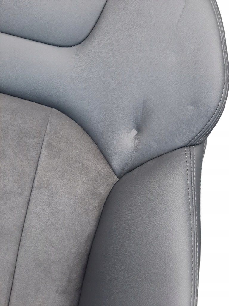 фото №10, Audi q7 sq7 комплект сиденье обивка кожа alcantara 2015/2024 4m0883107e