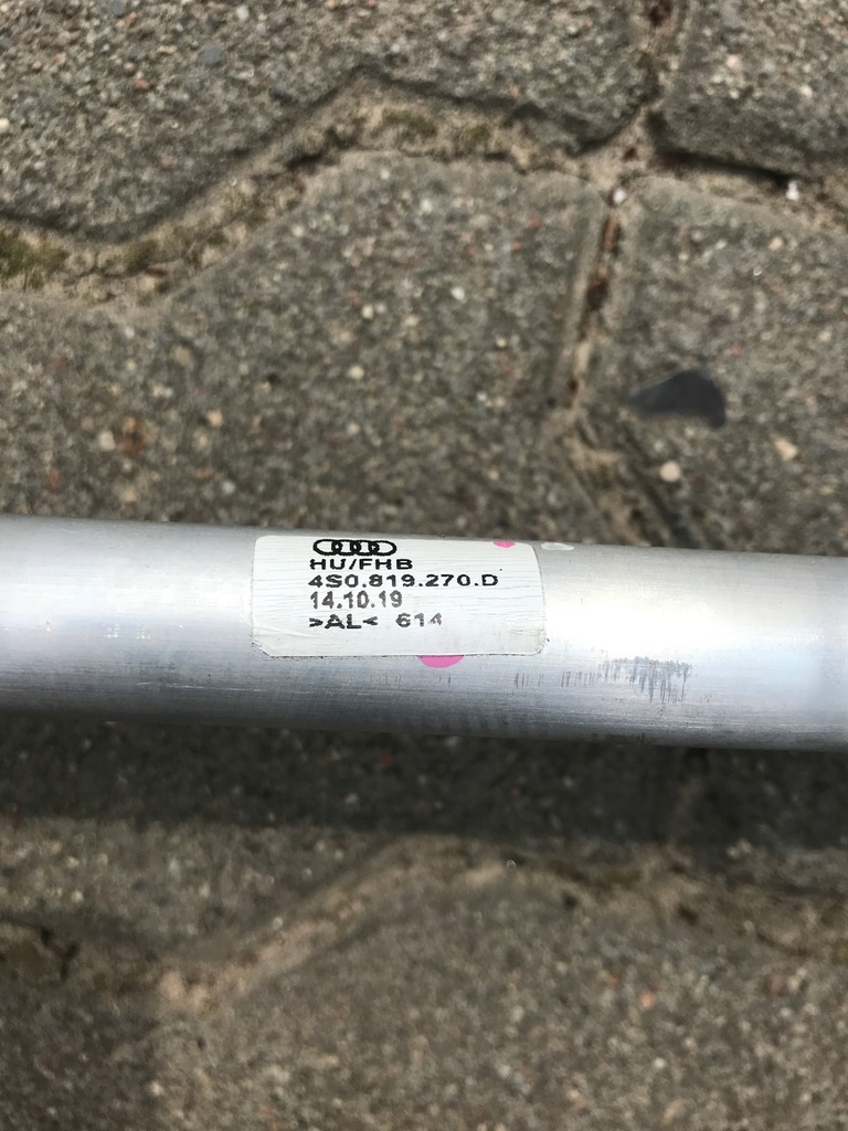 фото №6, Audi r8 5.2 труба шланг wody жидкость 4s0819270d