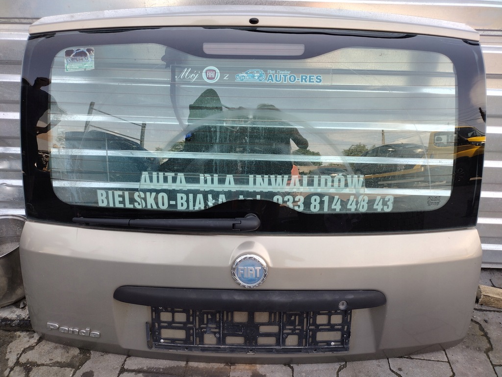фото №1, Кришка багажника багажника fiat panda 652