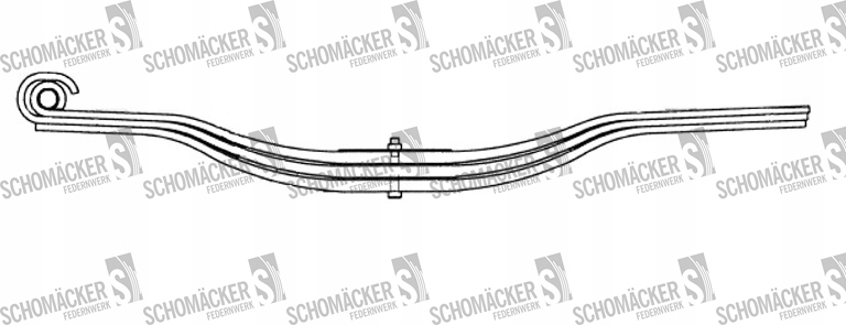 фото №1, Ресора do причепа schomäcker 79040600