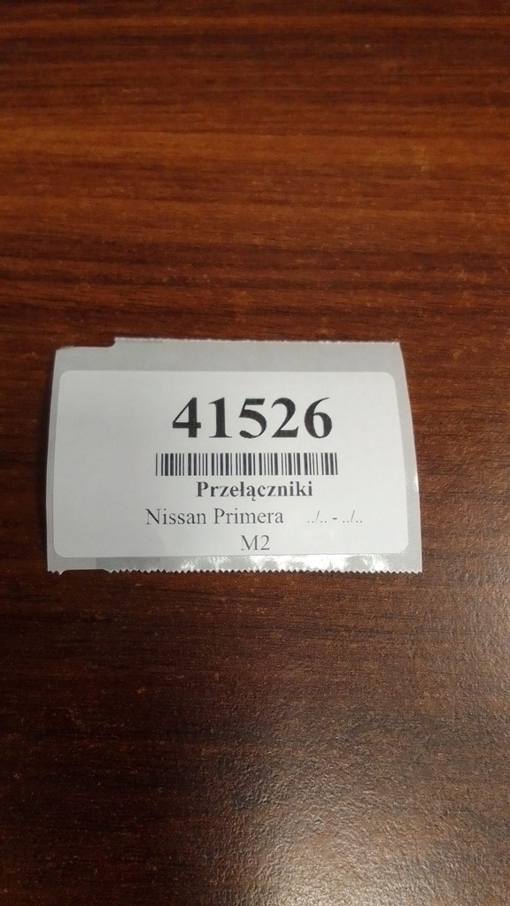 фото №7, Nissan primera p12 перемикач радіо 25552bn800