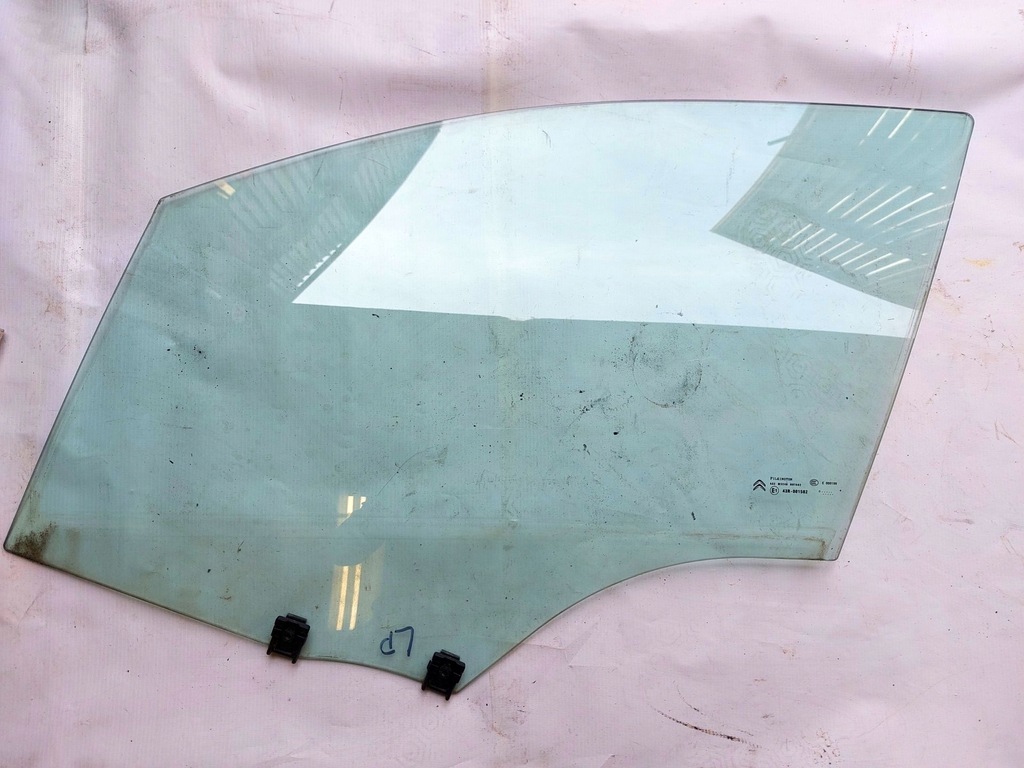 фото №1, Стекло дверь перед левый citroen c4 ii b7 зелёный