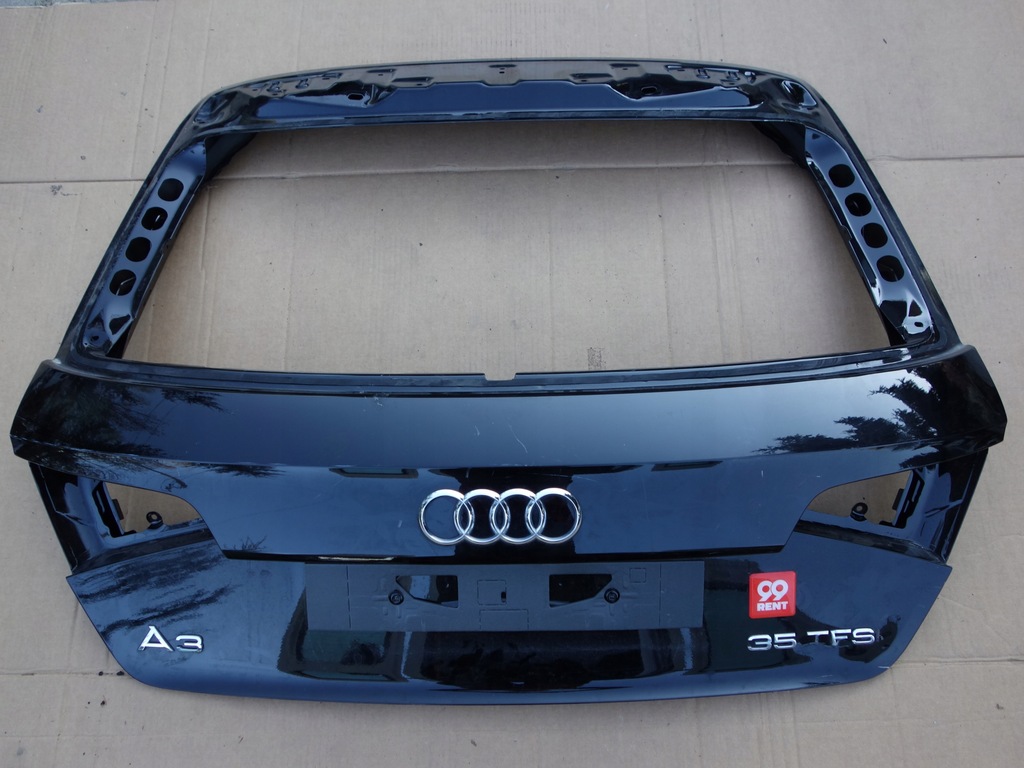 фото №1, Крышка багажника багажника audi a3 s3 8v0 lift 2018-