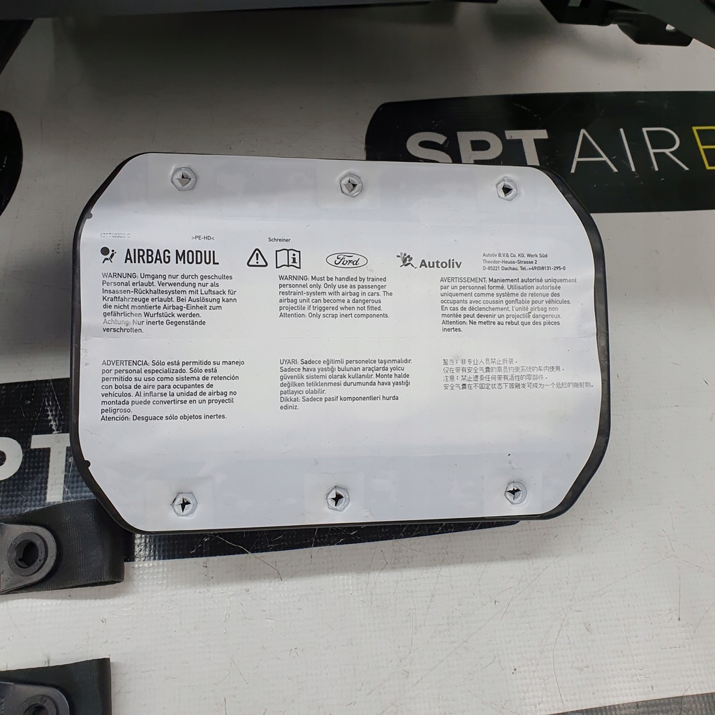 фото №7, Focus mk3 iii 3 приборная панель консоль подушки безопасности ремни подушка безопасности