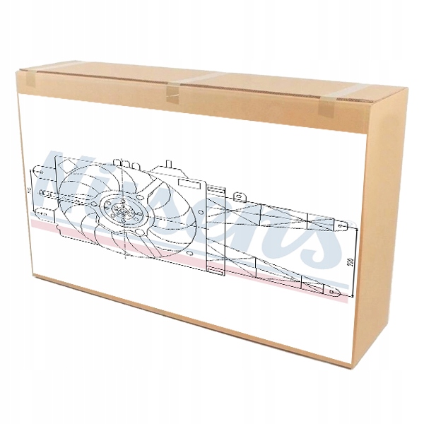 фото №1, Nissens 85158 вентилятор, охлаждение двигателя