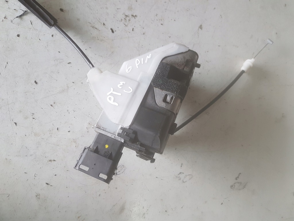 фото №1, Citroen c3 ii 09-13r замок дверь правый задняя 6 pinów