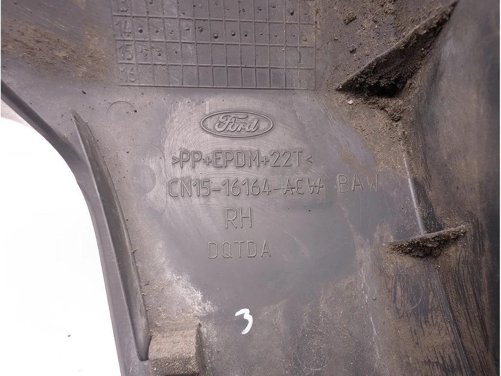 фото №7, Ford ecosport молдинг поріг перед prawidłowy 2015 suv 4/5dr cn15-16164-ba