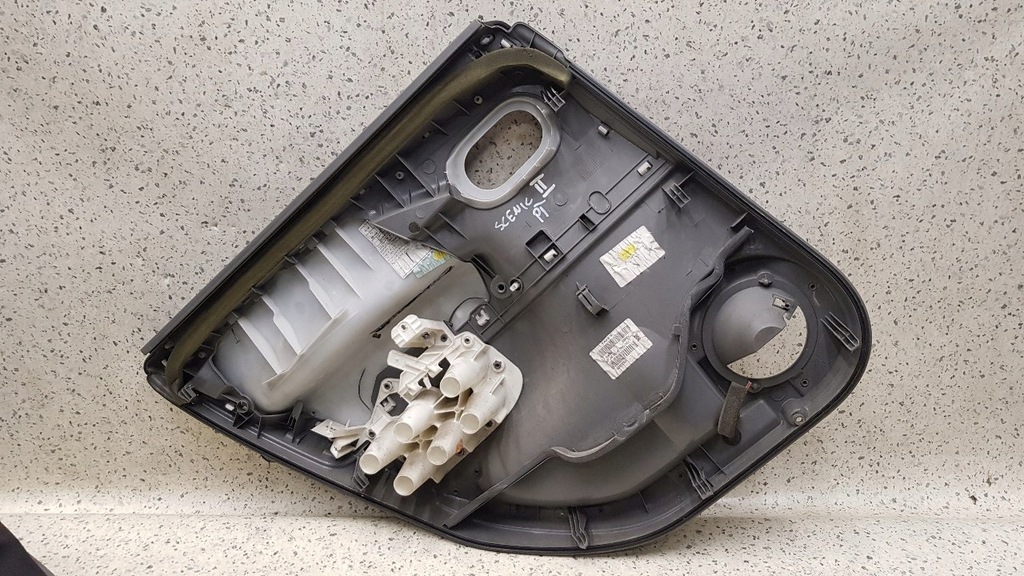 фото №2, Обшивка обивка дверь задняя правый renault scenic ii