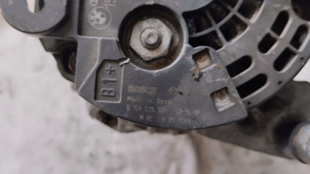 фото №3, Генератор mini cooper r55 r56 1.6d 0124525126