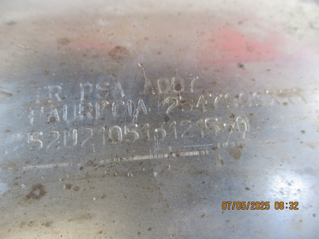 фото №9, Гаситель выхлоп citroen c3 iii 20r 1,5hdi