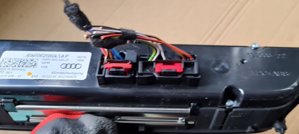 фото №9, Rs5 8w s5 a5 панель обдув кондиционера 8w0820043ap rs4 b9 s4 a4