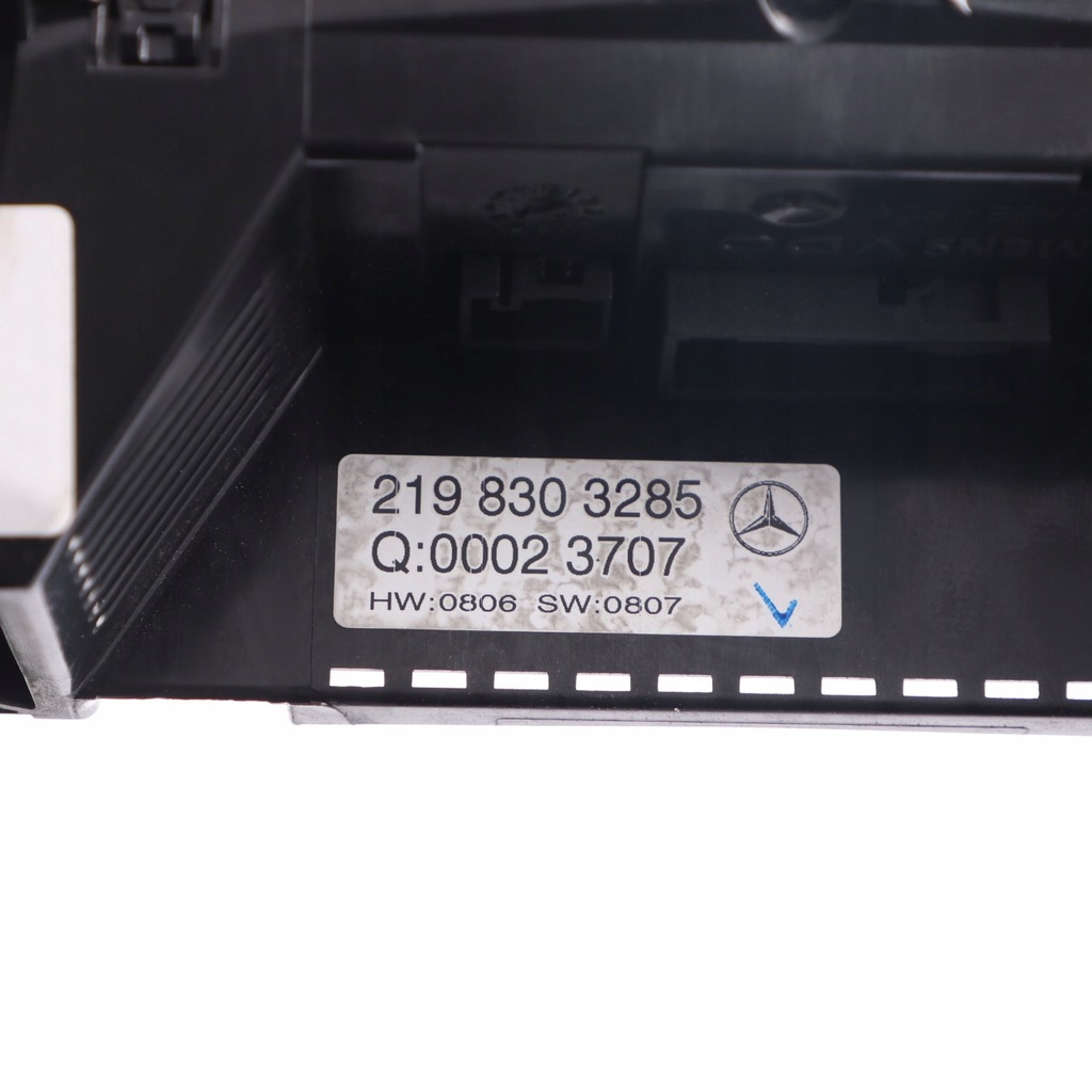 фото №11, Mercedes c219 панель управление вентилятор кондиционера a2198300985