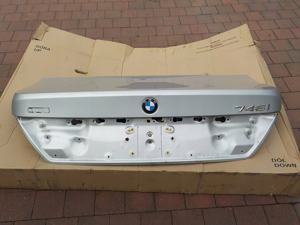фото №1, Bmw 7 e65 01-05 крышка багажника задняя titansilber
