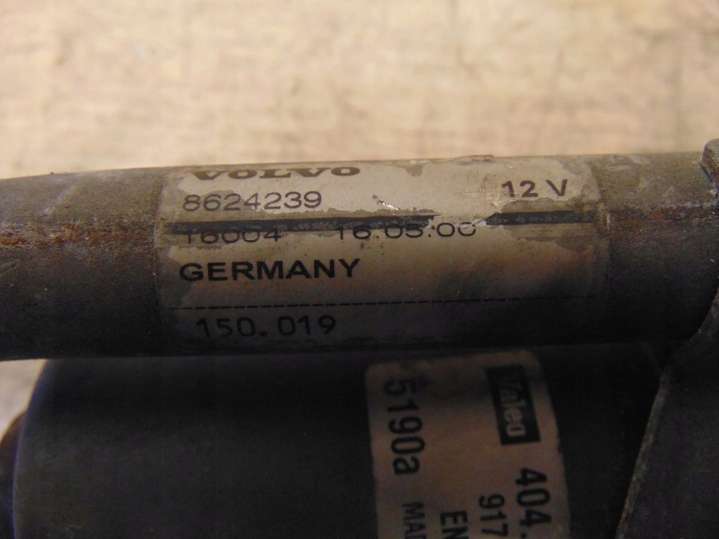 фото №5, Механізм двигун двірник volvo v70 98- europa