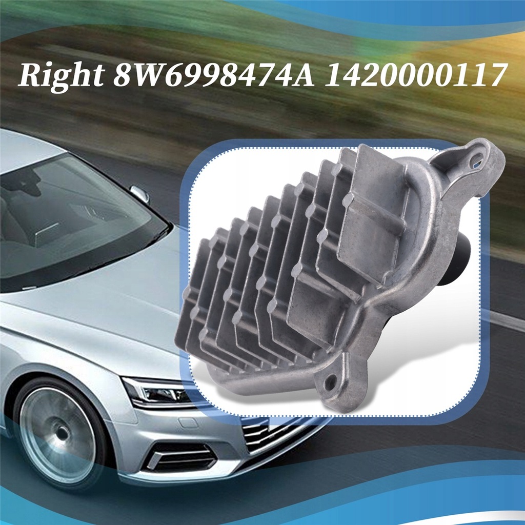 фото №6, 8w6998474a правий фара led drl модуль світло do рух dziennej