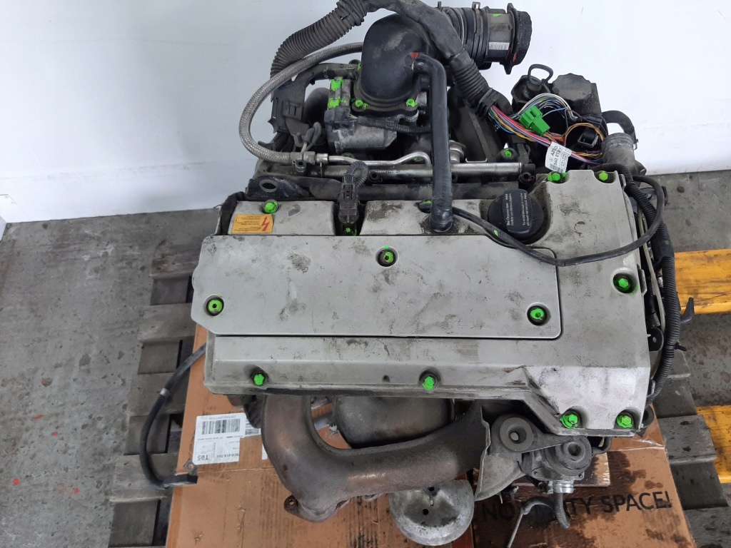 фото №10, Mercedes cl203 coupe c180 2.0 16v 01r двигатель 111951 95kw 129km