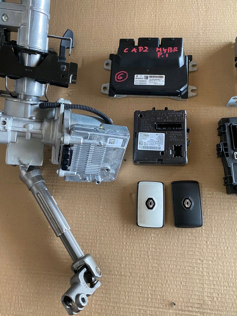 фото №9, Renault captur ii 1.6 гібрид бортовий комп'ютер bcm радіо 487008065r 259159519r