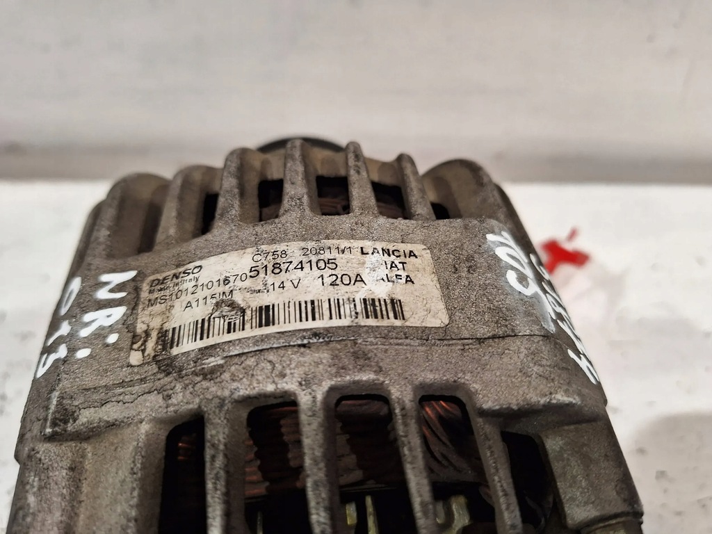 фото №6, Генератор 51874105 fiat panda iii 1.2 8v 12-