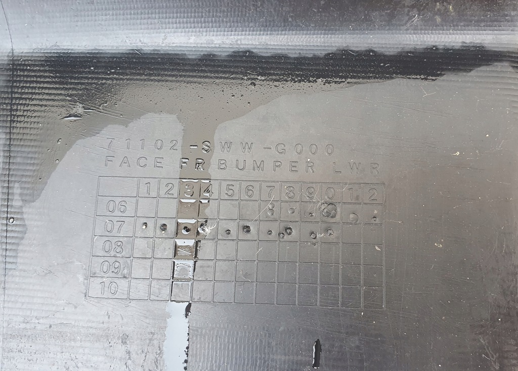 фото №14, Бампер перед + противотуманная фара honda cr-v iii pdc 06- org