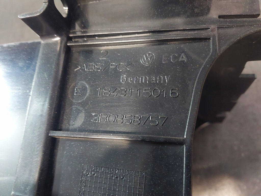 Рамка радіо панелі приладової панелі 2din volkswagen passat b5 3b0858069ba Київ