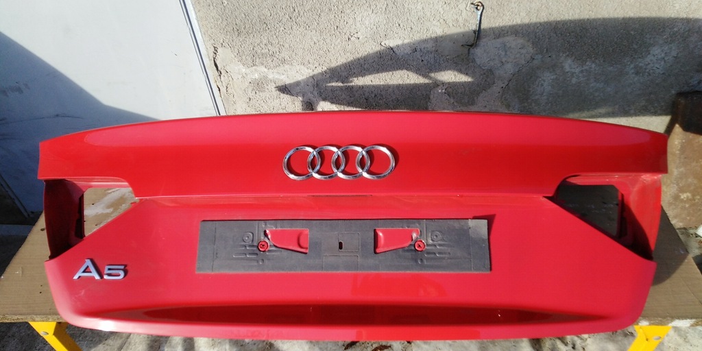 фото №1, Audi a5 coupe крышка багажника багажника без оснащения oryg