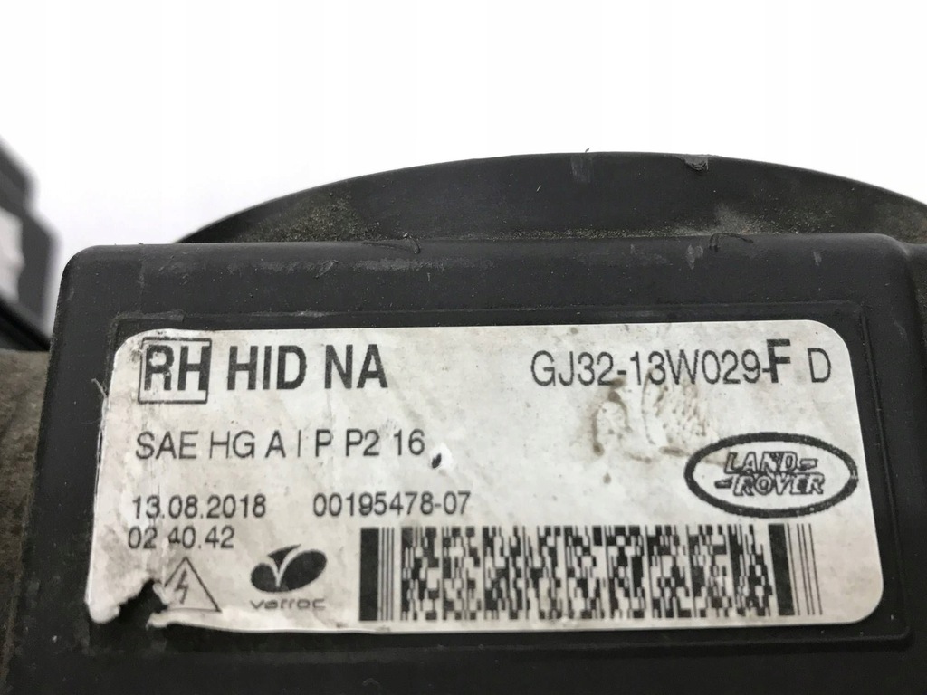 фото №16, Лампа права правий перед land rover evoque gj32-13w029-fd