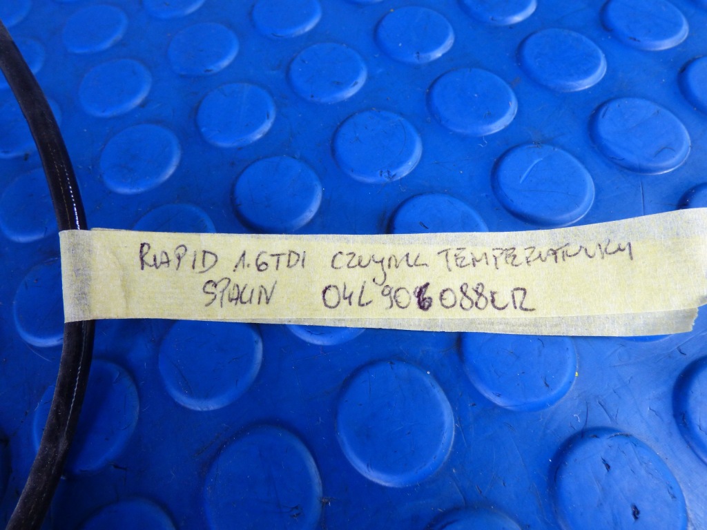 фото №3, Датчик температуры выхлопных газов skoda rapid 1.6tdi